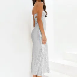 HERE&NOW Embellished Bodycon Midi Dress image 2