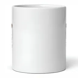 Mr UVD White Graphic Printed Matte Ceramic Mug-350ml image 5