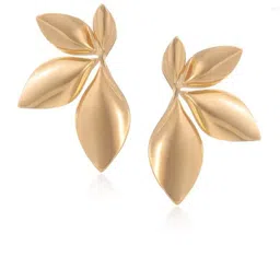 SZN Leaf Shaped Studs Earrings image 4