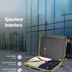 Aristocrat Comet Smooth 8-Wheel Hard-Sided Medium Check-In Trolley Bag image 5