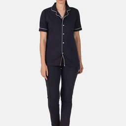 BENZOS Lapel Collar Night Suits-picture-12