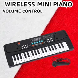 sacro (Piano Keyboard) Toy with 37 Key, Recording and Mic, Adapter for DC Power E170 (Piano Keyboard) Toy with 37 Key, Recording and Mic, Adapter for DC Power E170 Analog Portable Keyboard-picture-29