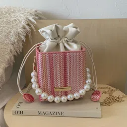 StyleCast Women Textured Structured Handheld Bag image 2