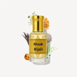 Ali Perfumes Musk Rijali Alcohol Free Attar - 12 ml-picture-31