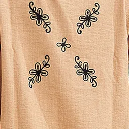 L&M Leisure and Moods Embroidered Linen Collared Shirt With Wide-Leg Trousers image 3