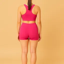 Apraa & Parma Mid-Rise Antimicrobial Stretchable Boyshort Briefs AP SBT-33 Pink XS-1 image 4