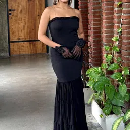 BAESD Ruffled Fit & Flare Maxi Dress image 2