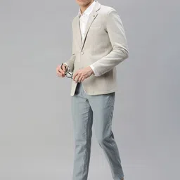 SHOWOFFFF Slim-Fit Single Breasted Blazer image 4