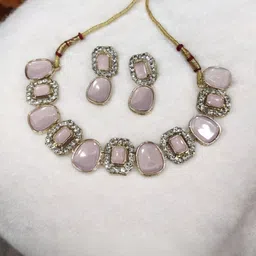 Women Click Set Of 2 Stone-Studded Jewellery Sets image 2