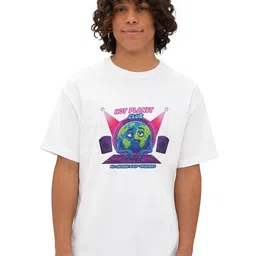 Naturebliss Men Graphic Printed Round Neck Cotton T-shirt-image-33