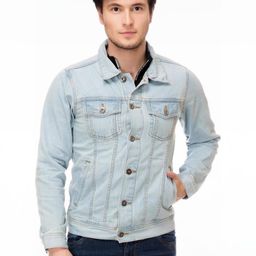 Stylecast X Kotty Denim Open Front Jacket-picture-17