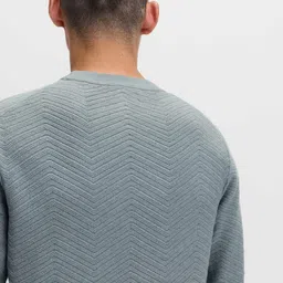 Marks & Spencer Men Chevron Pullover image 2