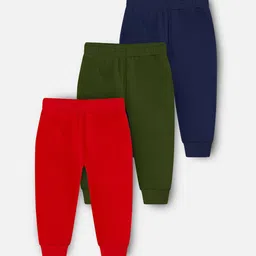 YK X Trampoline Infants Pack Of 3 Graphic Printed Joggers image 2