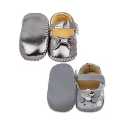 BAESD Girls Pack Of 2 Booties image 3