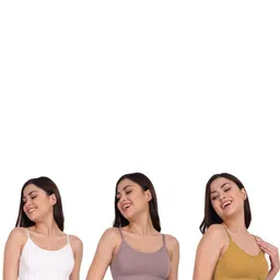 US FASHION Women Pack Of 3 Full Coverage Lightly Padded Bralette Bra-picture-19