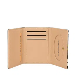 CLUES HUBB Women Floral Printed Three Fold Wallet image 5