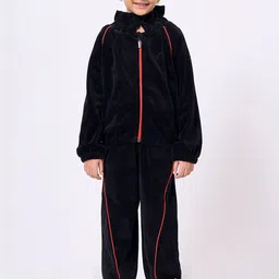 Ed-a-Mamma Girls Long Sleeves Pure Cotton Sweatshirt With Jogger-image-66