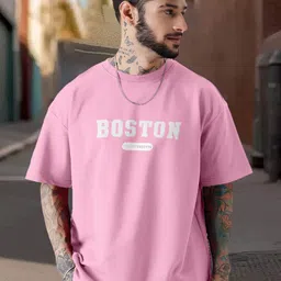 Force Men Graphic Printed Round Neck Relaxed Fit T-shirt image 4