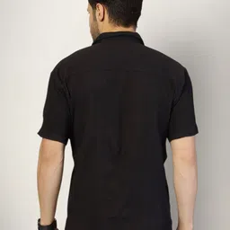 SZN Men Original Opaque Textured Casual Shirt image 5