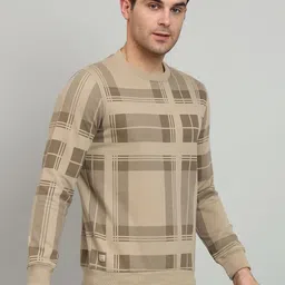 SZN Men Checked Sweatshirt-image-2
