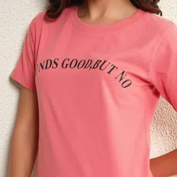 PRRODALITY Printed Super Combed Cotton Round Neck T-Shirt With Trousers Co-Ords Set image 4