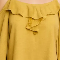 sollobell Shoulder Straps Cold-Shoulder Top image 3