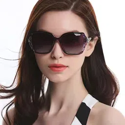 HAYDEN haiza Women Square Sunglasses with UV Protected Lens image 5