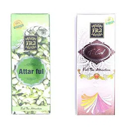 RAVIOUR LIFESTYLE Set of 2 Pure Alcohol-Free Attar Ful & T Girl Attar - 8 ml Each-picture-10