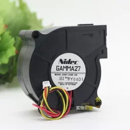 Electronic Spices Nidec D06F-12SM 14B 60*60*25mm 12V 0.10A 3500RPM 3-wire Turbo Blower Cooling Fan Cooler-picture-32