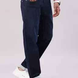 V-Mart Men Slim Fit Mid-Rise Light Fade Stretchable Jeans image 5