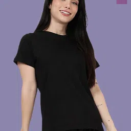 Kryptic Pack Of 2 Round Neck Relaxed Fit Pure Cotton T-shirts-picture-16