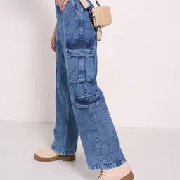 SF JEANS by Pantaloons Women High-Rise Low Distress Heavy Fade Jeans-image-33