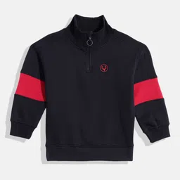 Allen Solly Junior Boys Mock Collar Sweatshirt-picture-11
