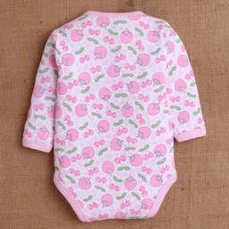 MeeMee Infants Pack Of 2 Printed Cotton Round Neck Bodysuit image 4