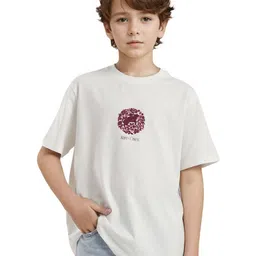 RARE ONES Boys Graphic Printed Round Neck Cotton T-shirt-picture-22