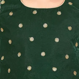 Pragya Exclusive Girls Embellished Sequinned Ready to Wear Lehenga & image 5