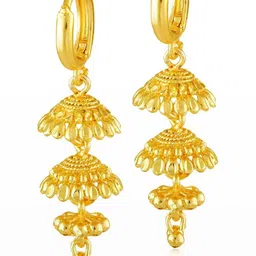 VIVASTRI Women Gold-Plated Alloy Earrings-picture-17