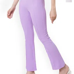 MIXFIT Women Pack of 2 Regular Fit Cotton Trousers-image-61