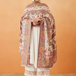 Pashmoda Women Paisley Woven Design Shawl image 5
