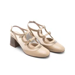 Lino Perros Women Round Toe Block Pumps-image-77