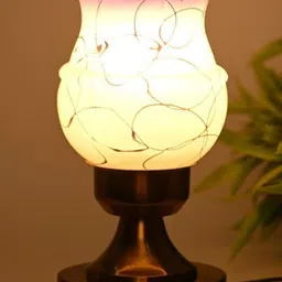 1ST TIME White Glass Cylinder Table Lamps-image-62