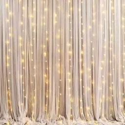 flipzone Net Curtain Kit For Love, Bed Room, Wedding, Anniversary, Birthday, Baby Shower-picture-47