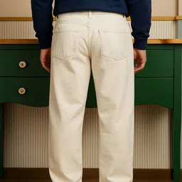 The Roadster Lifestyle Co Mid Rise Relaxed Fit Jeans image 3