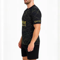 dostitch Men Paris Saint-Germain Neymar Printed Dri-FIT T-shirt-image-6