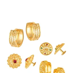 VIVASTRI Women Gold-Plated Alloy Earrings-picture-17