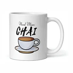 Mr UVD White Ceramic Cup image 2