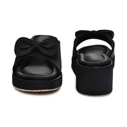 RIMEZS Wedge Mules with Bows image 2