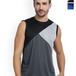 FTX Pack Of 3 Colourblocked Dry-Fit Round Neck Gym Vests 709-2_709-9_709-11-S-picture-14