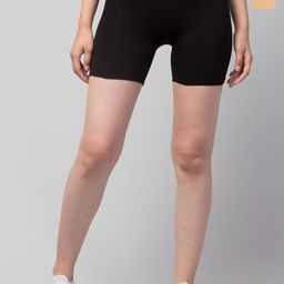 HIRRUX Women Pack Of 2 Skinny Fit Low-Rise Cycling Sports Shorts-picture-5