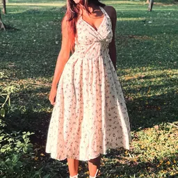 Outzidr Women Abstract PrintDress-image-11